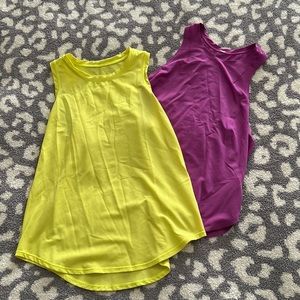 Super lightweight Running tanks from Lululemon - Size 4
